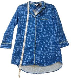 Cozy Van Winkle & Co. Flannel Night Shirt Size Large